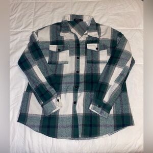 Oversized Button Down Flannel